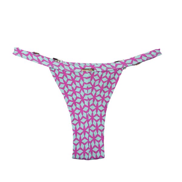 Tanga Pauline Geométrico (Pink/Verde-água) - Image 2